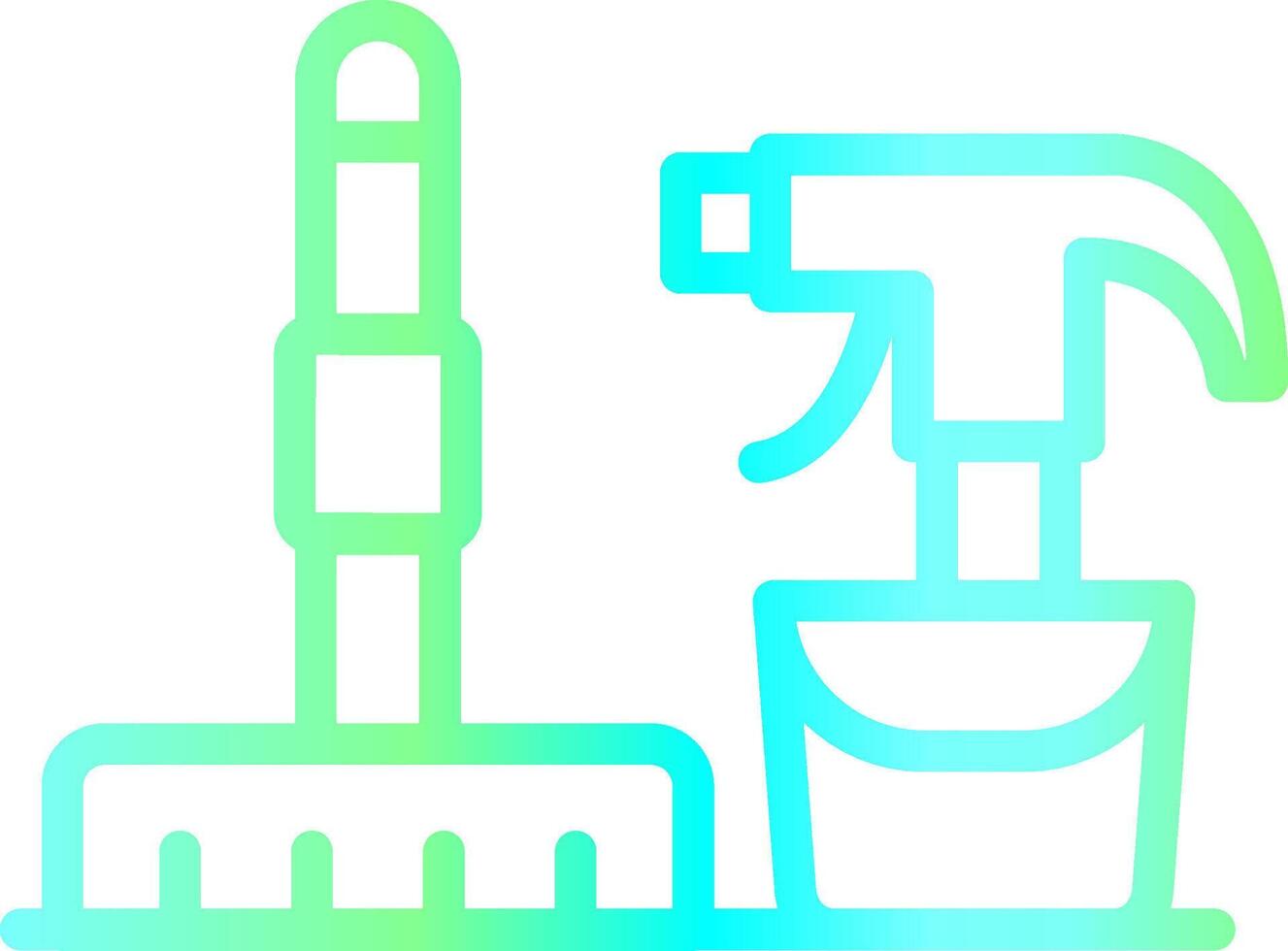 Cleaning Service Creative Icon Design vector