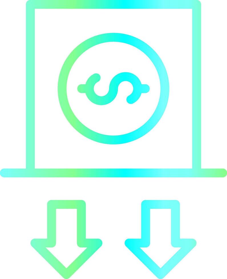 Deposit Creative Icon Design vector