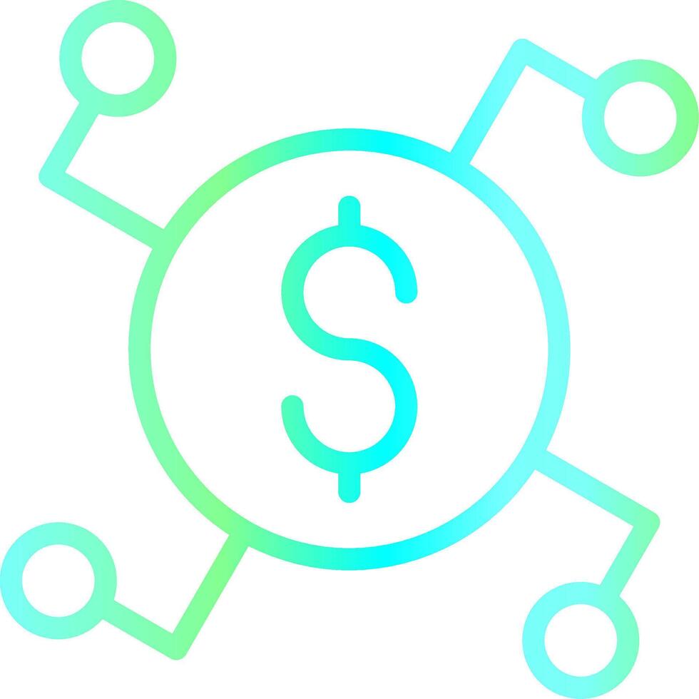 Flexible Funding Creative Icon Design vector