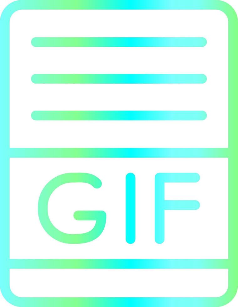 gifs creativo icono diseño vector