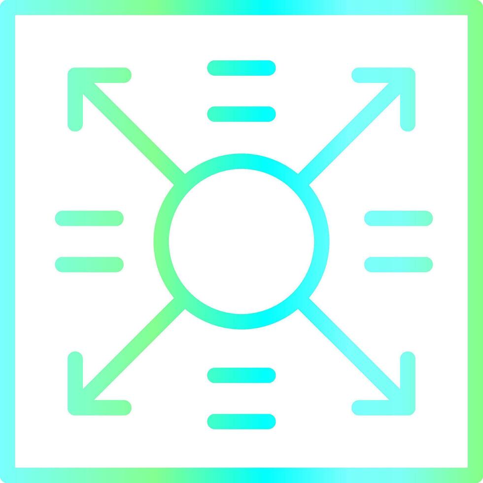 Area Creative Icon Design vector