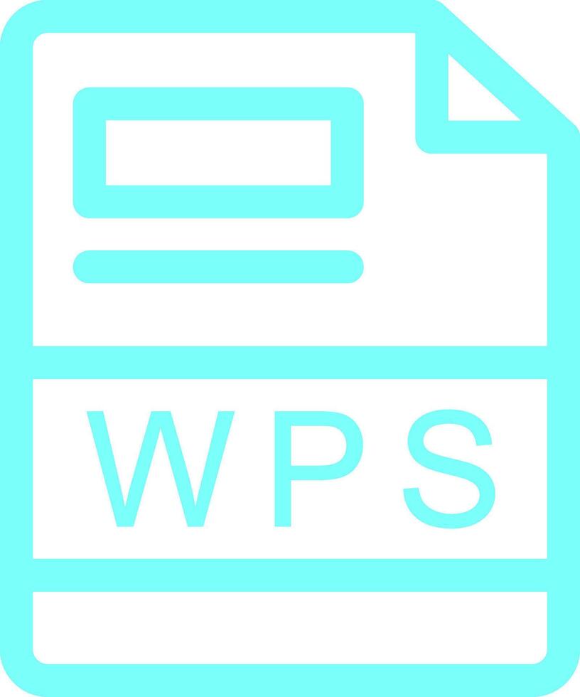 WPS Creative Icon Design vector