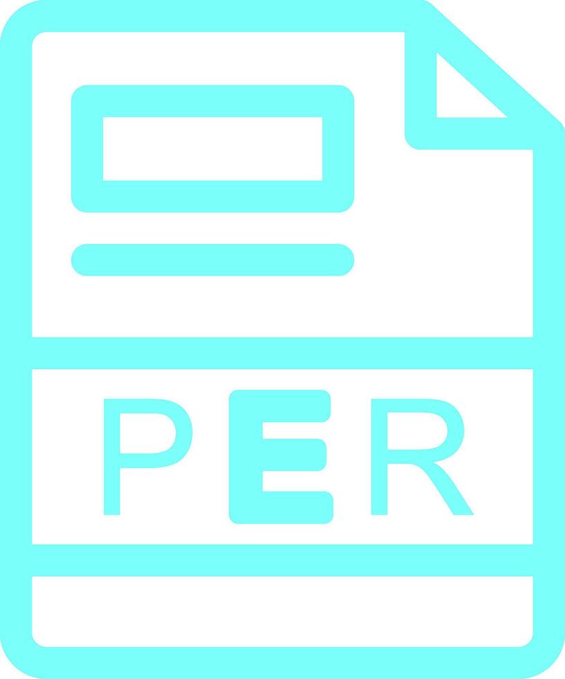 PER Creative Icon Design vector