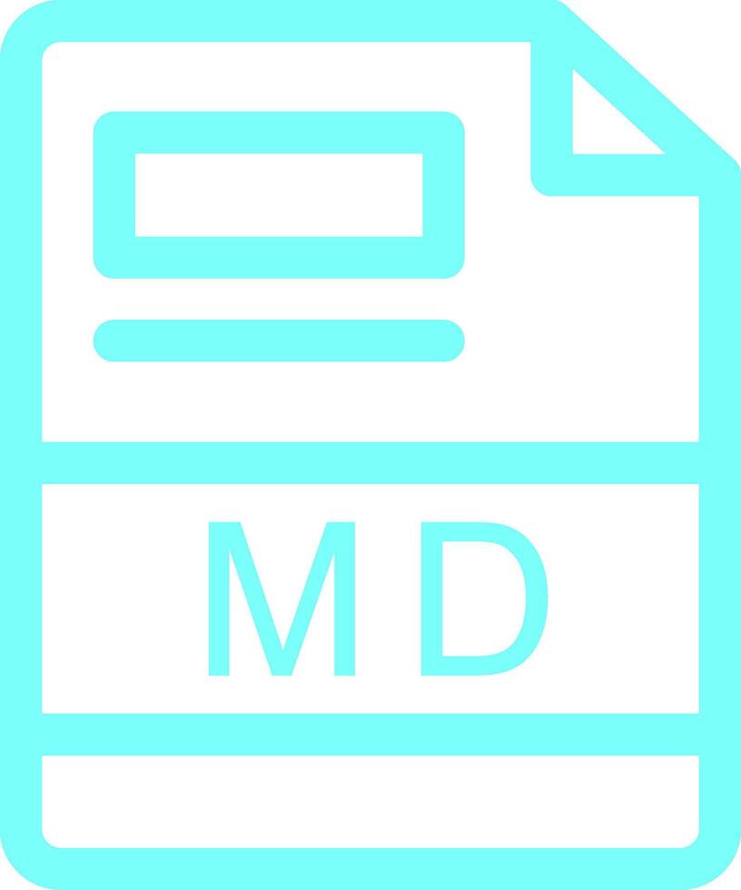 Line Blue Green Gradient Design vector