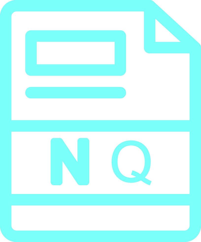 NQ Creative Icon Design vector