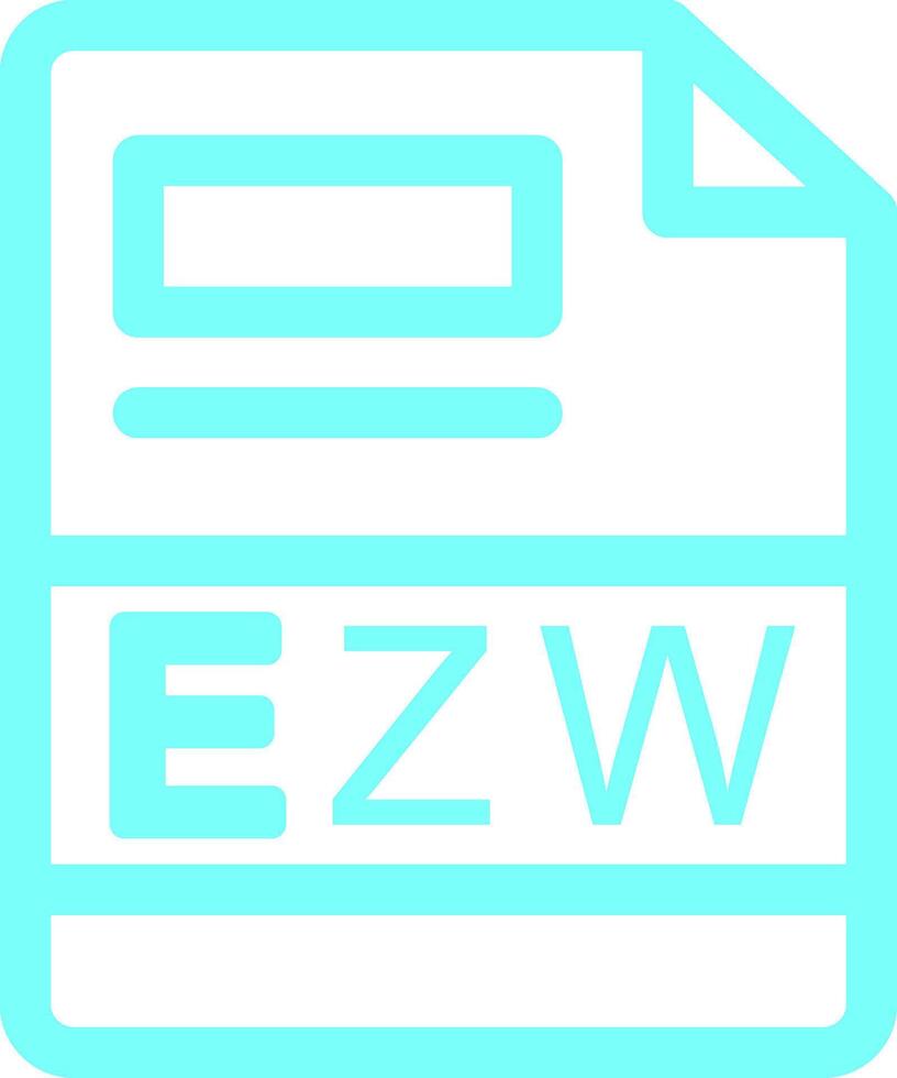 EZW Creative Icon Design vector