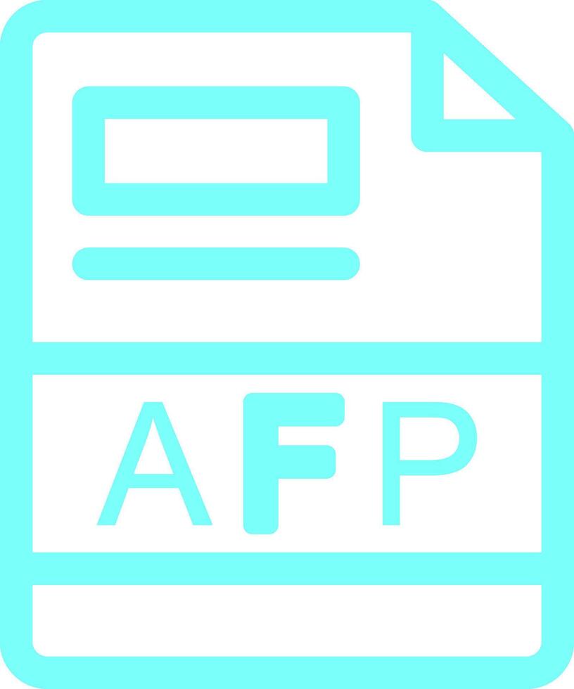 AFP Creative Icon Design vector