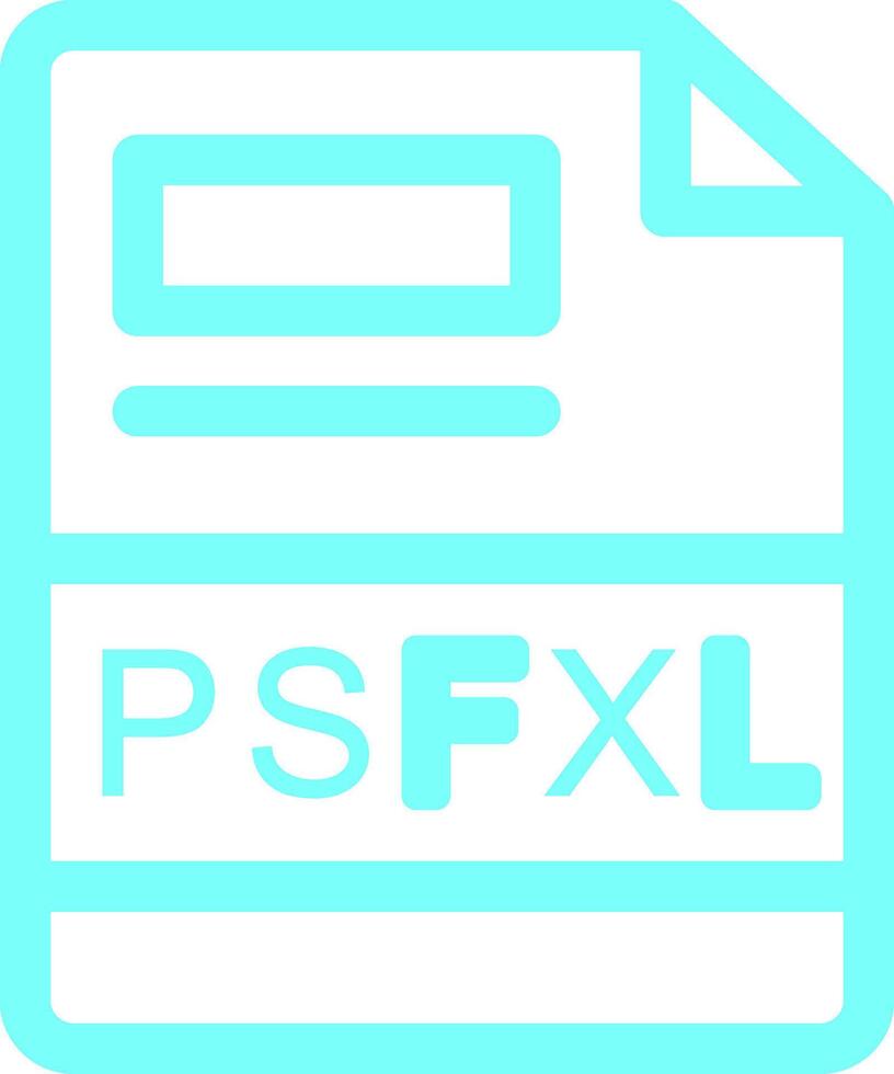 PSFXL Creative Icon Design vector