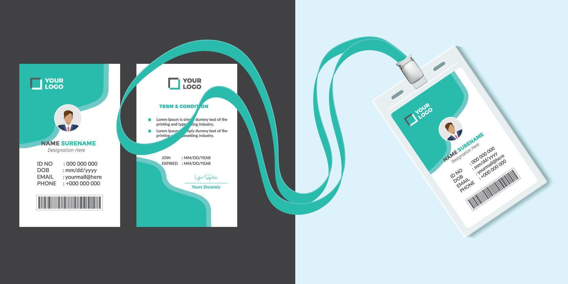 Business card vector background