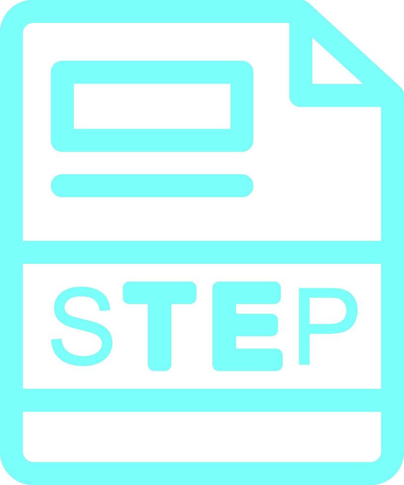 STEP Creative Icon Design vector