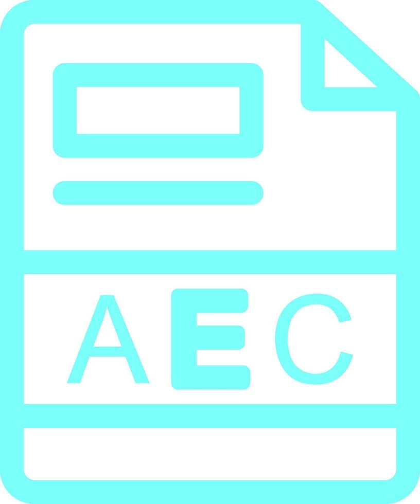 AEC Creative Icon Design vector