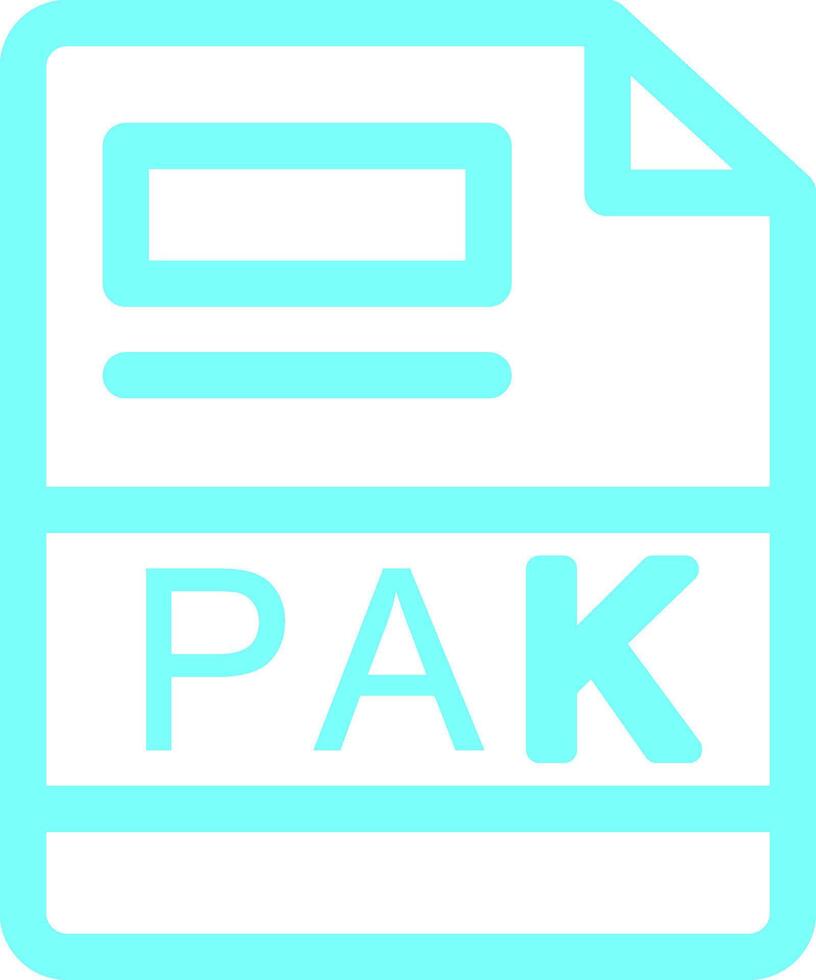PAK Creative Icon Design vector