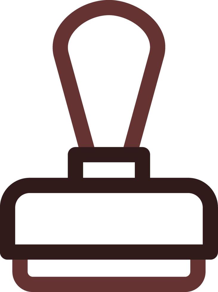 Stamp Creative Icon Design vector
