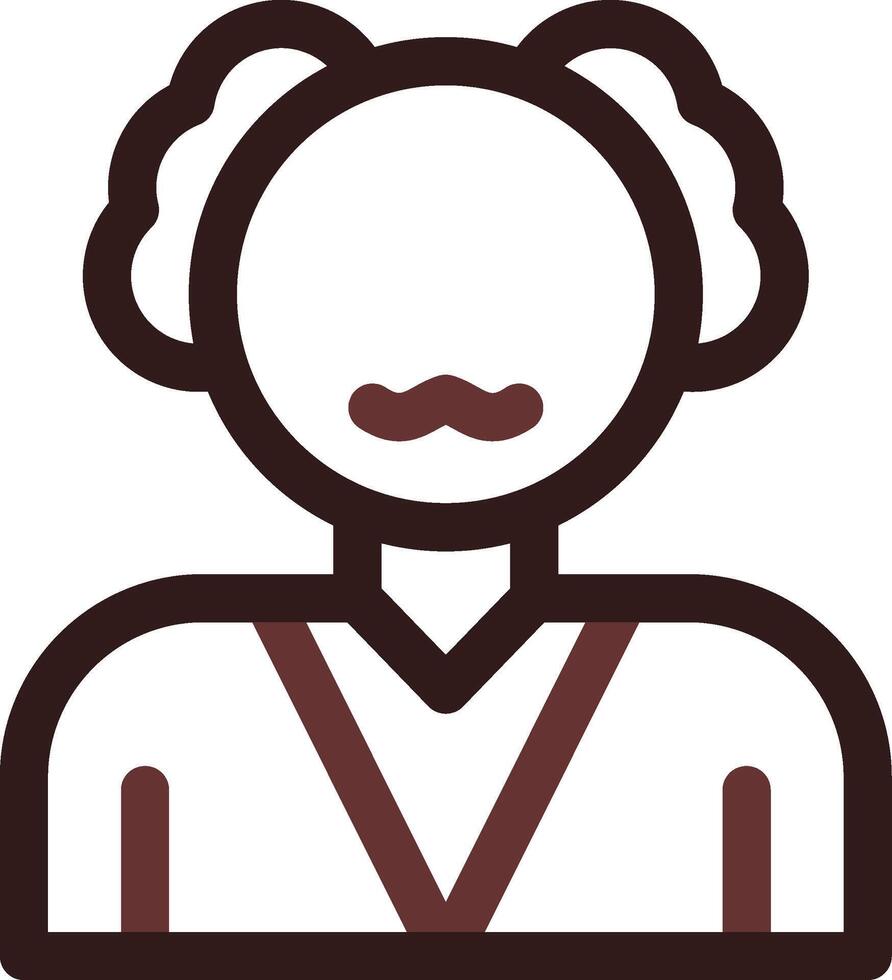 Old Man Creative Icon Design vector