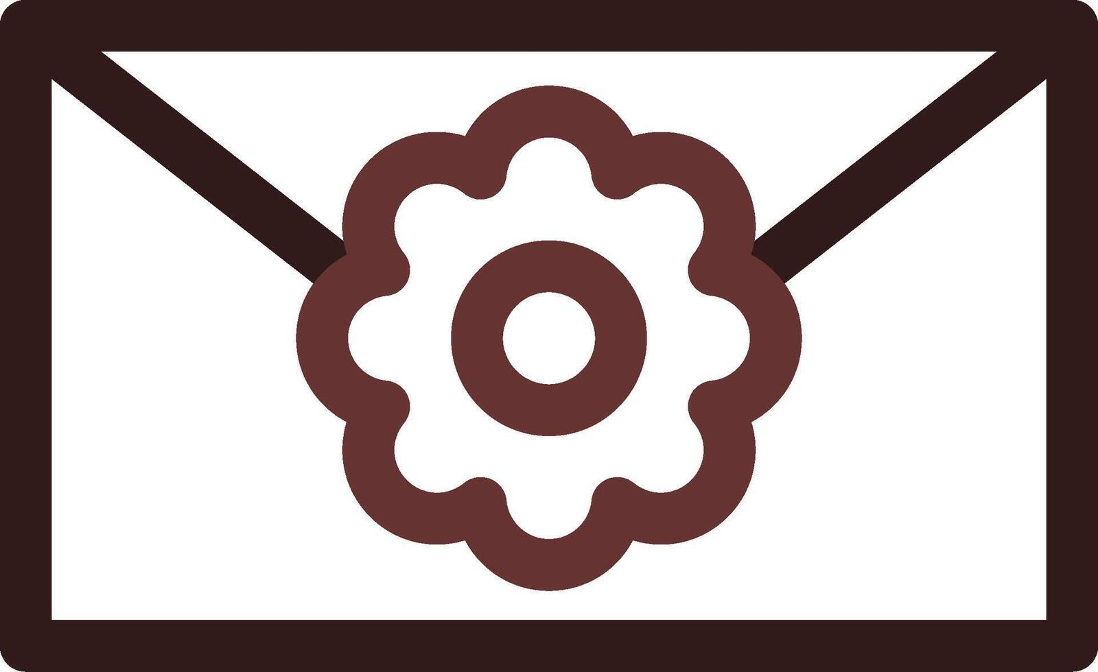 Envelope Creative Icon Design vector