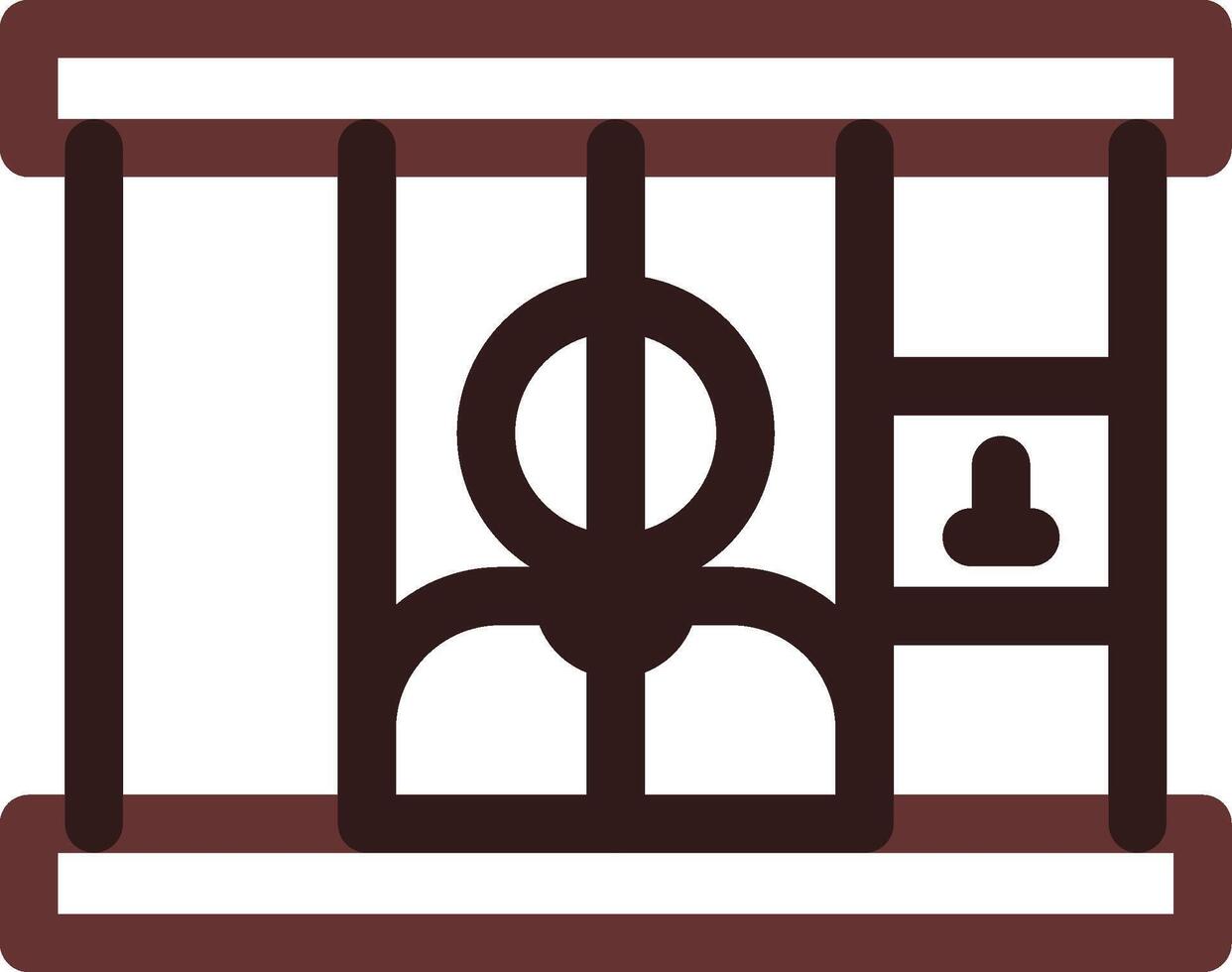 Prison Creative Icon Design vector