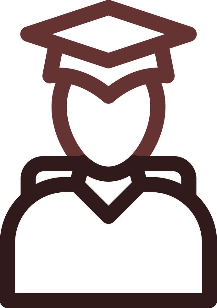 Student Creative Icon Design vector