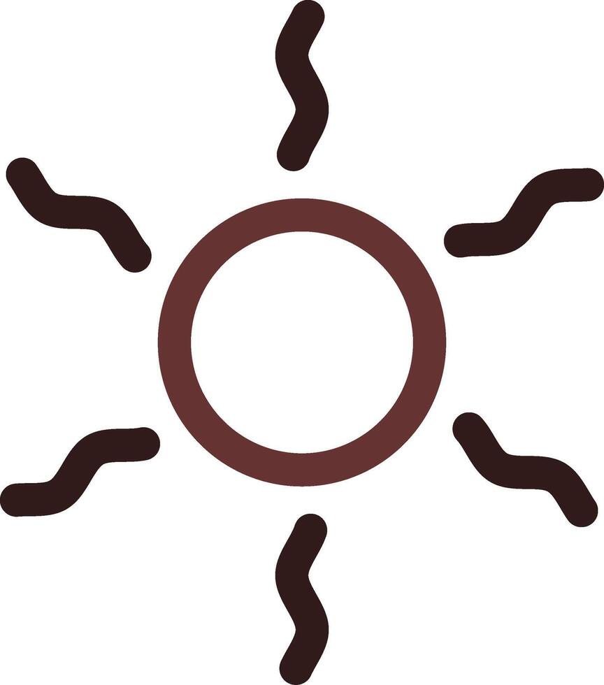 Sun Creative Icon Design vector