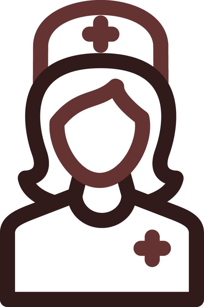 Nurse Creative Icon Design vector