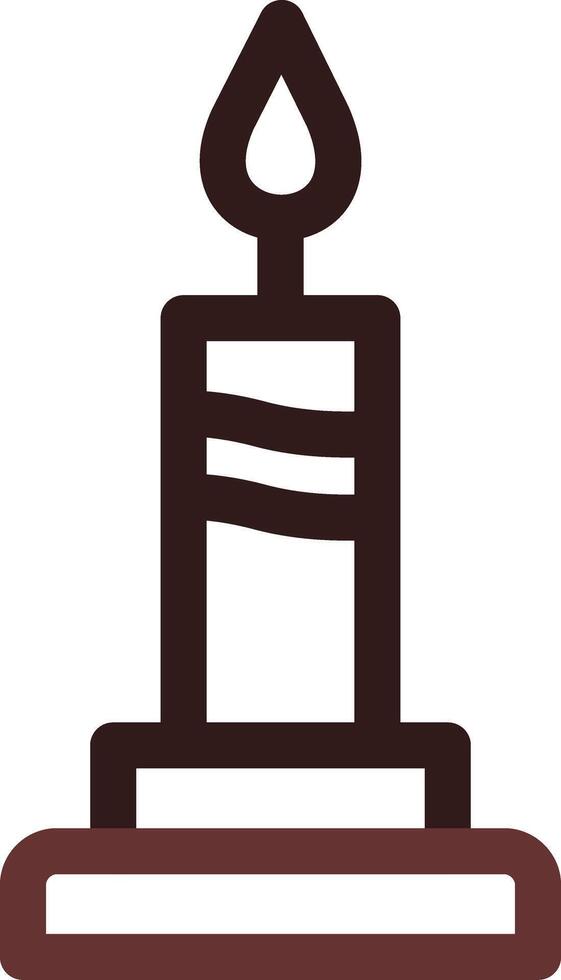 Candle Creative Icon Design vector