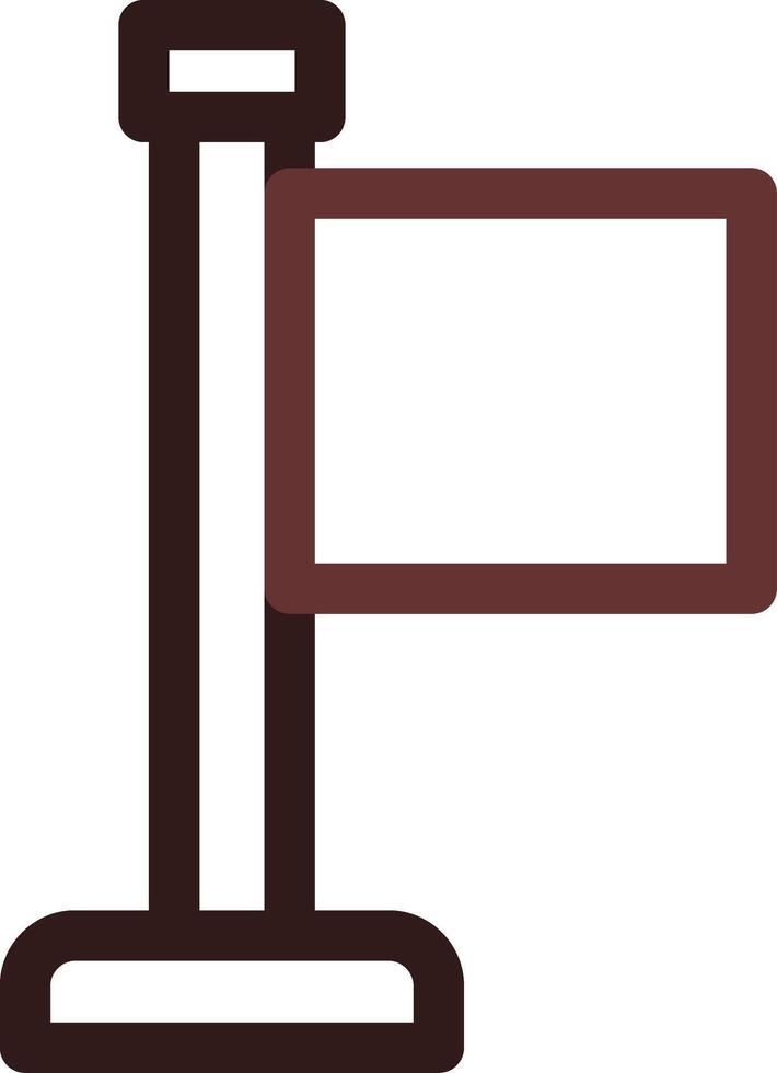 Flag Creative Icon Design vector