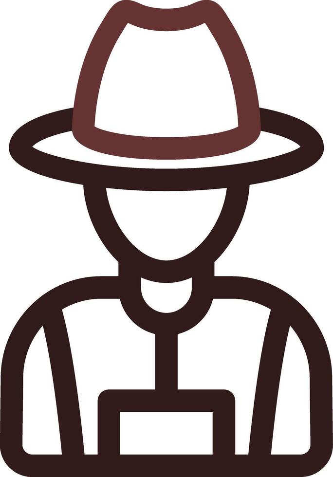 Farmer Creative Icon Design vector