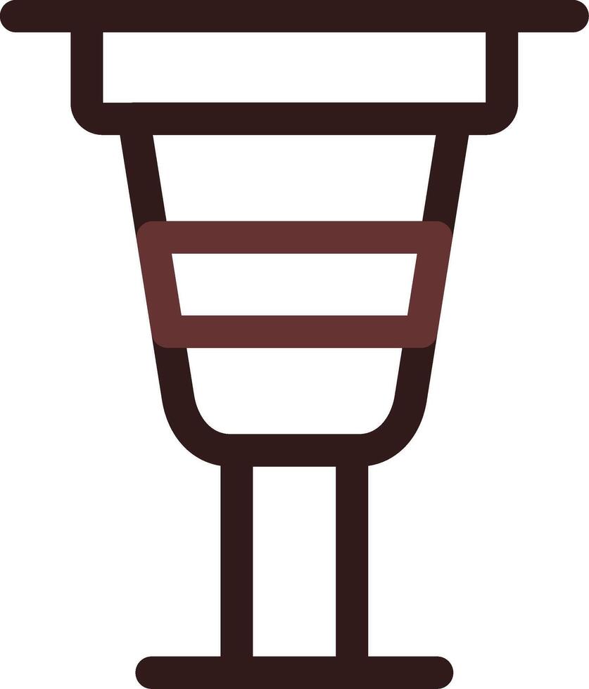 Peg Leg Creative Icon Design vector