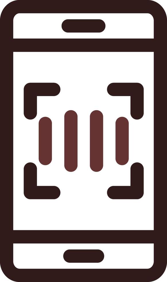 Barcode Creative Icon Design vector