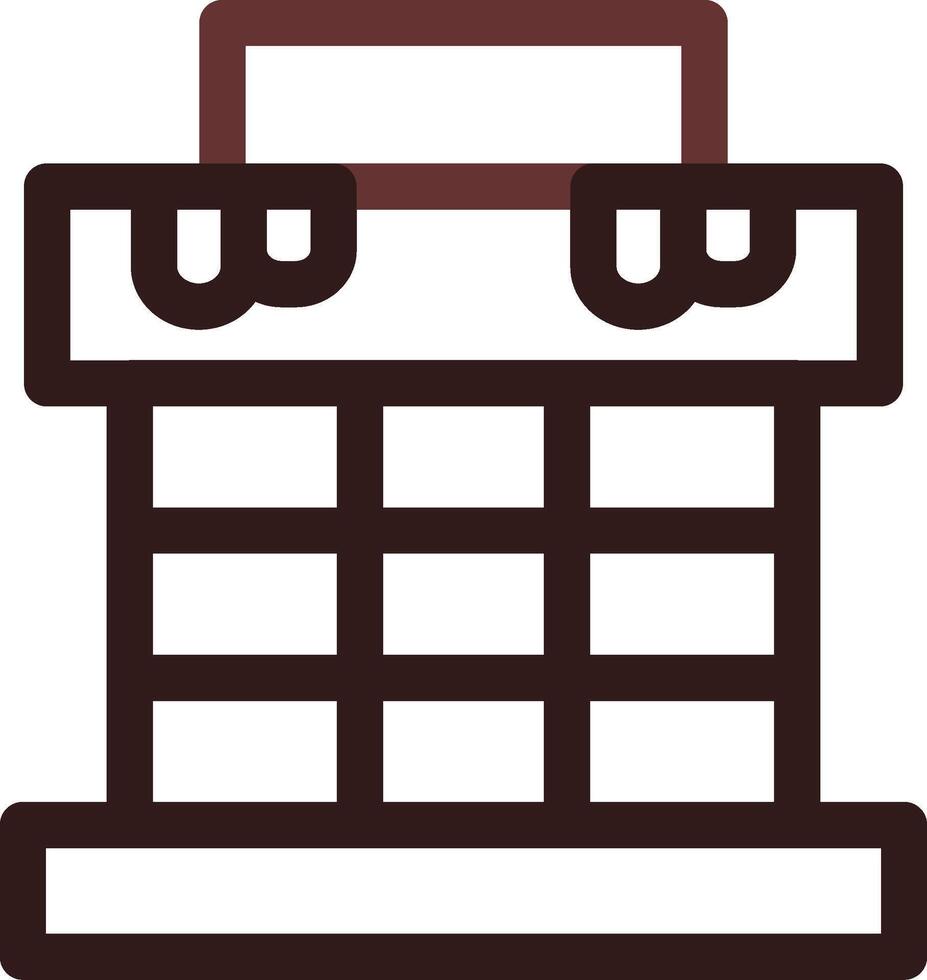 Chimney Top Creative Icon Design vector