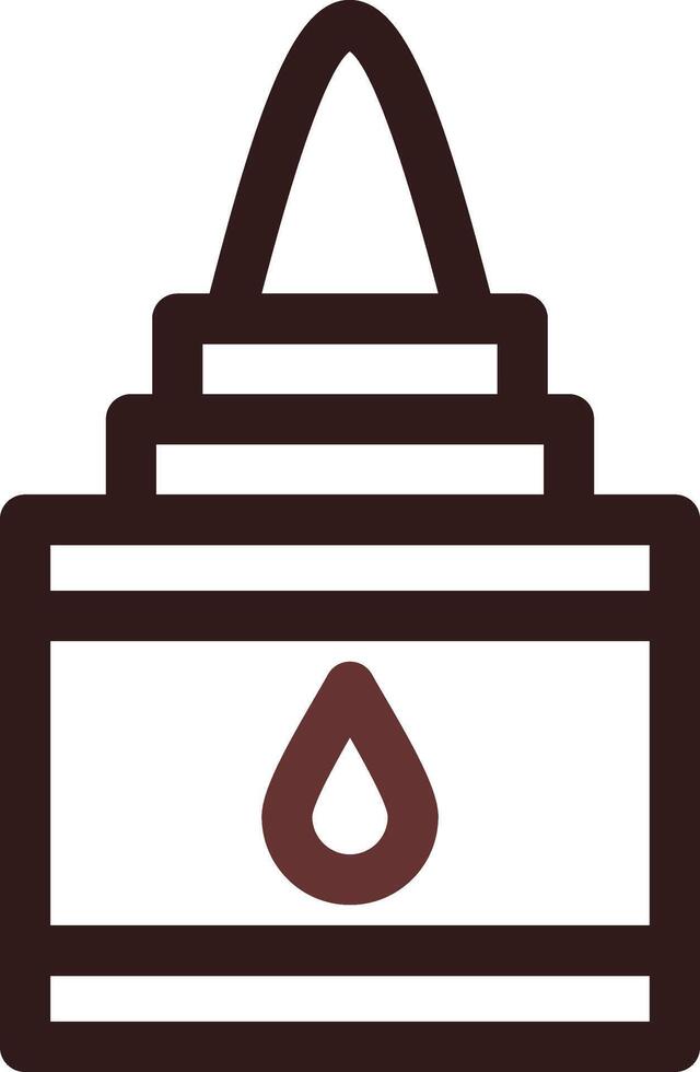 Glue Creative Icon Design vector