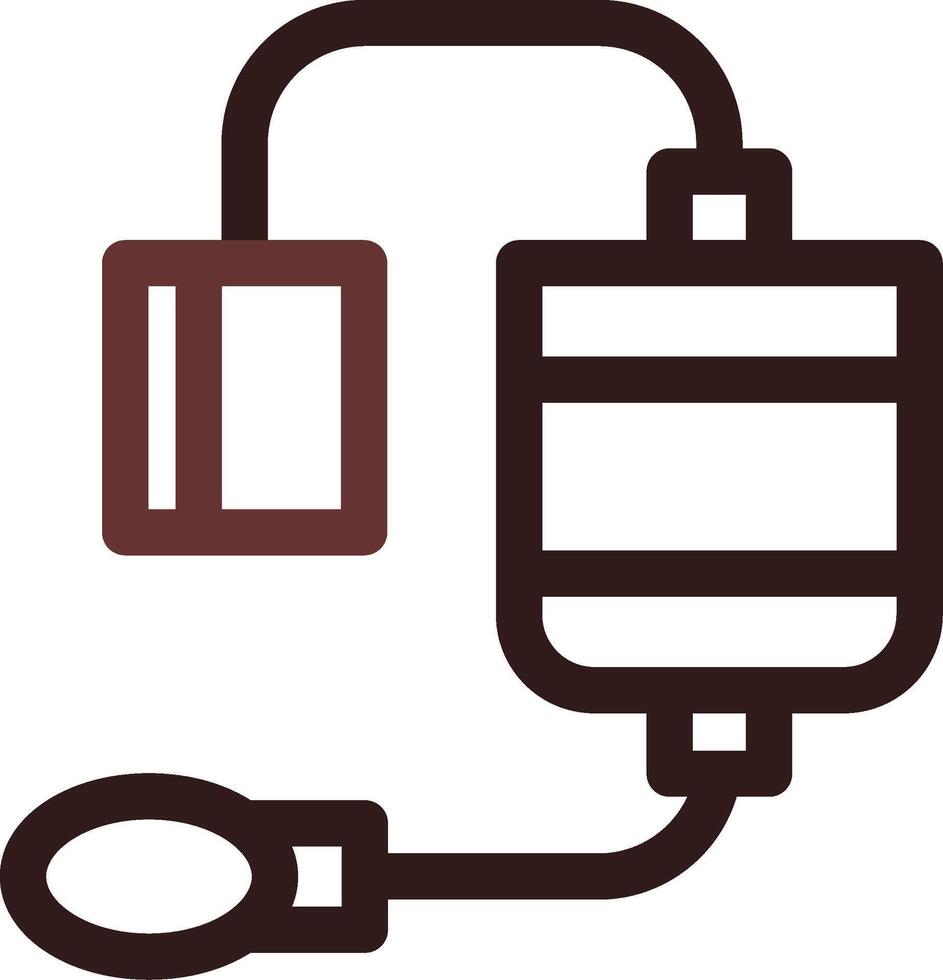 Sphygmomanometer Creative Icon Design vector