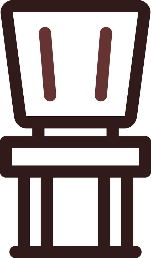 Chair Creative Icon Design vector