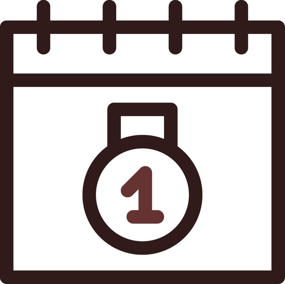 Calendar Creative Icon Design vector