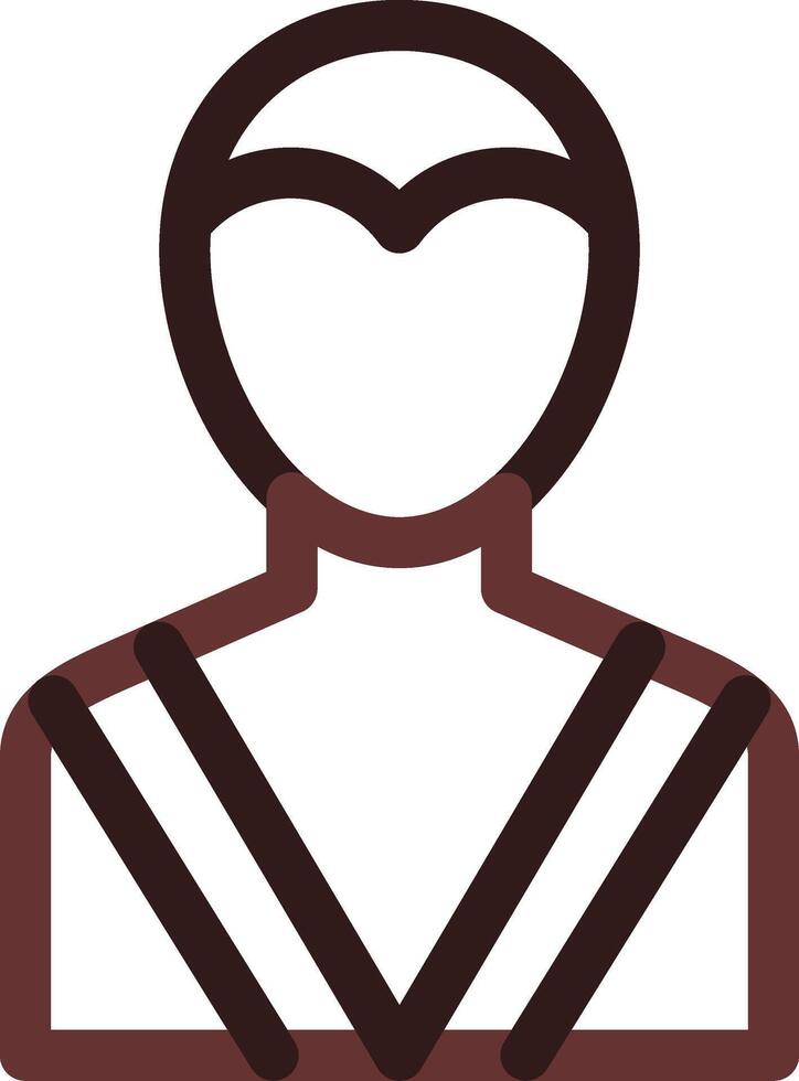 Fighter Creative Icon Design vector
