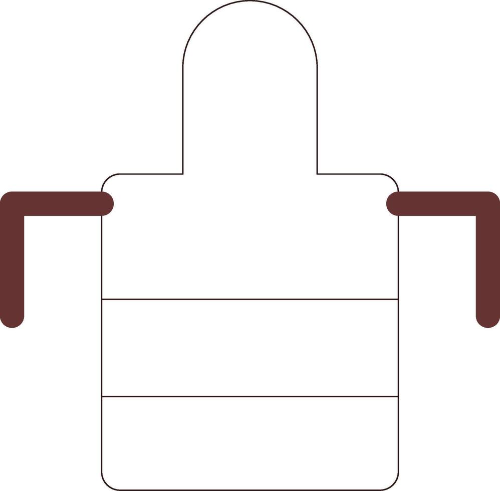 Apron Creative Icon Design vector