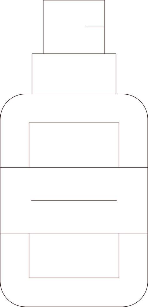 Hairspray Creative Icon Design vector