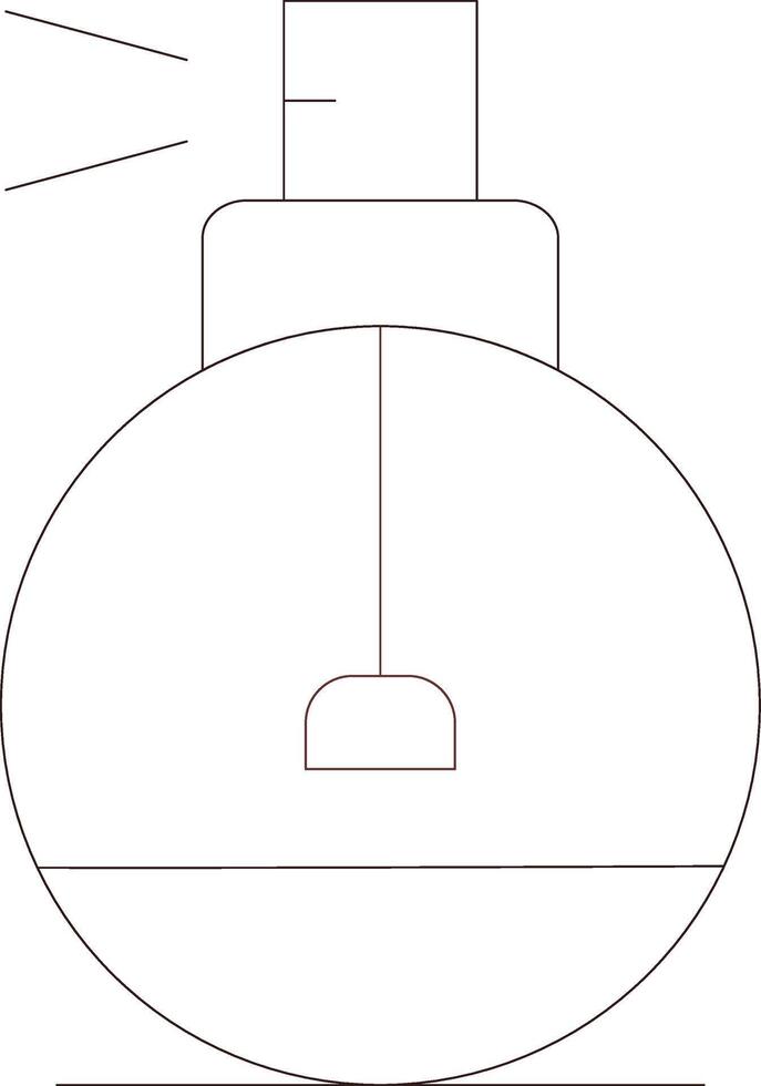 Perfume Creative Icon Design vector