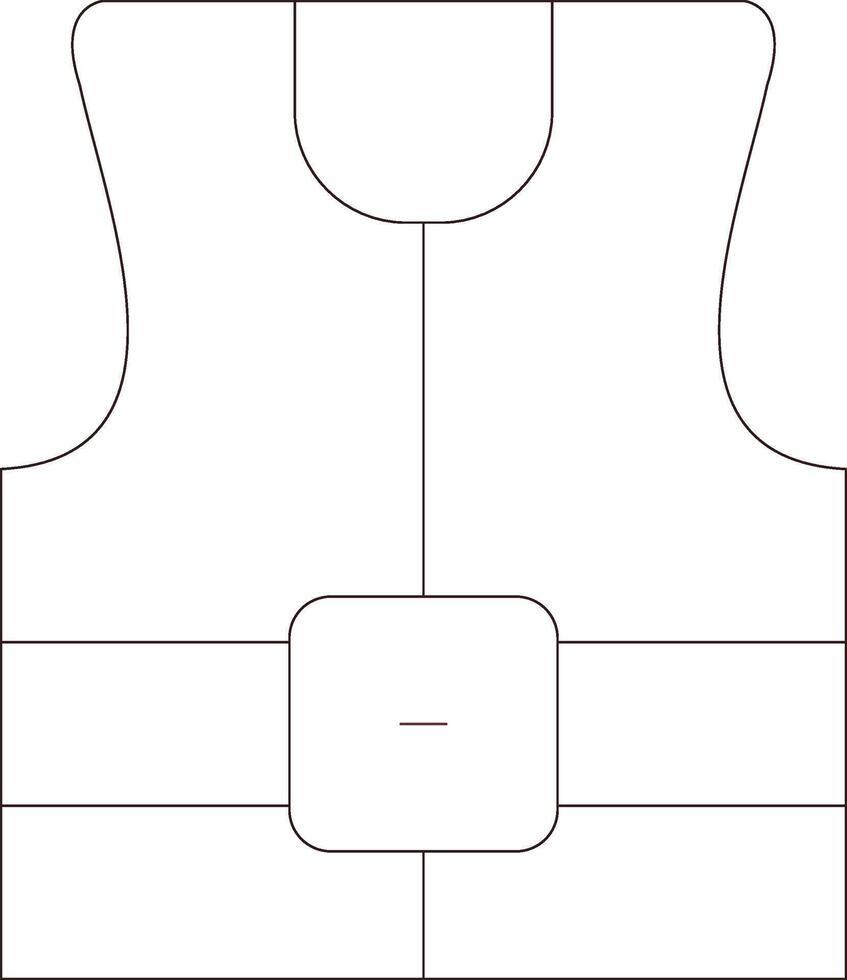 Lifejacket Creative Icon Design vector