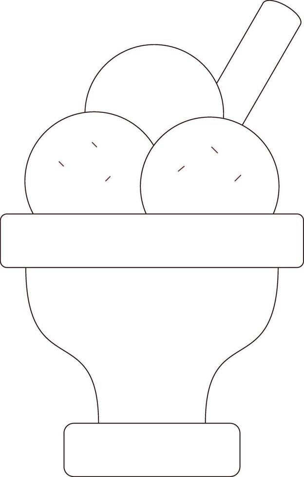 Dessert Creative Icon Design vector