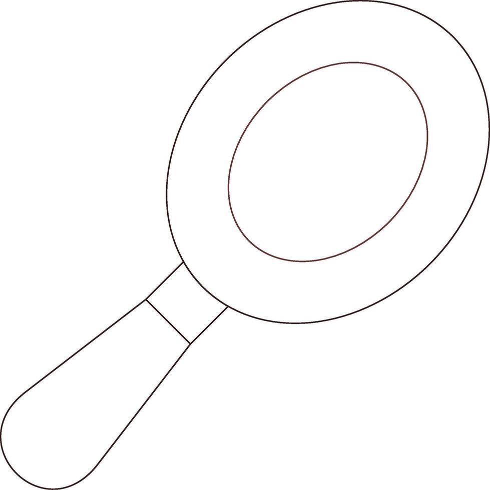 Mirror Creative Icon Design vector
