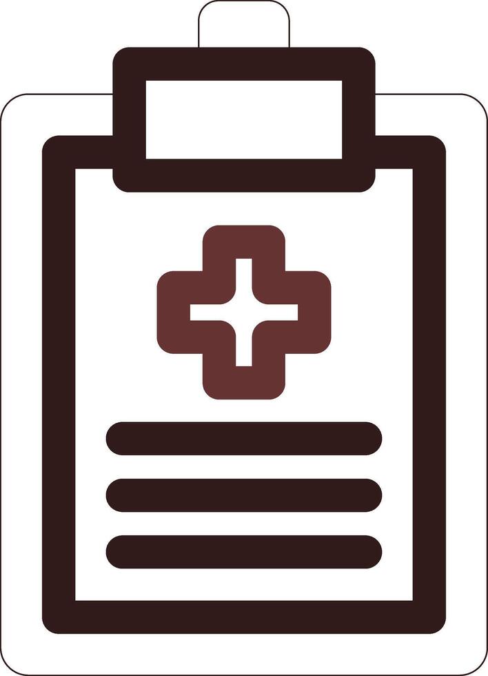 Health Report Creative Icon Design vector