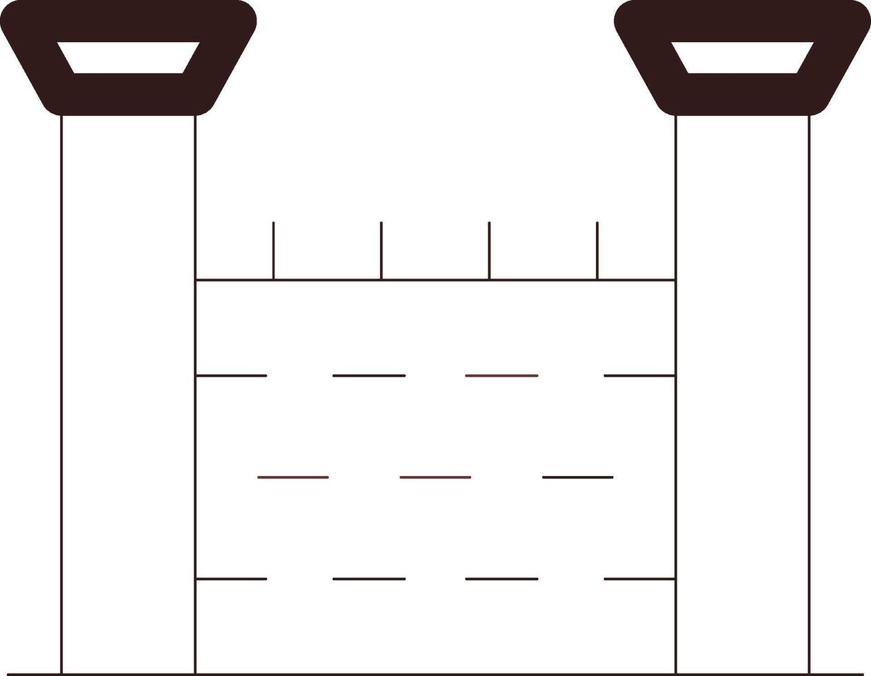 Wall Creative Icon Design vector
