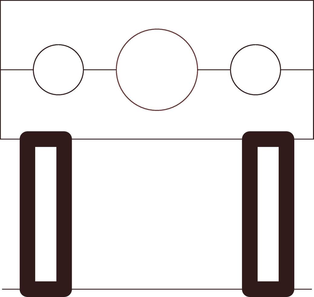 Pillory Creative Icon Design vector