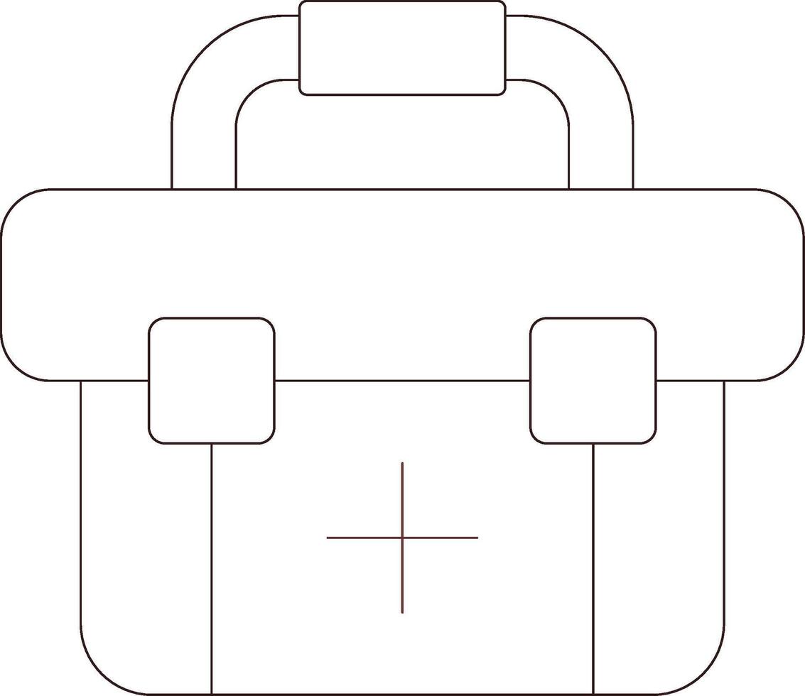 First Aid Kit Creative Icon Design vector