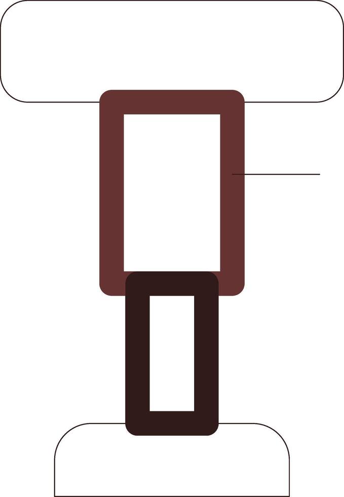 Bar Stool Creative Icon Design vector