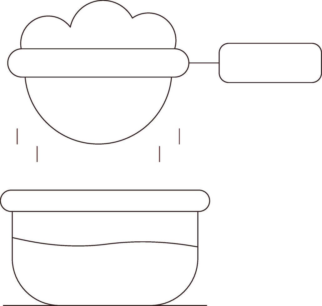 Strainer Creative Icon Design vector