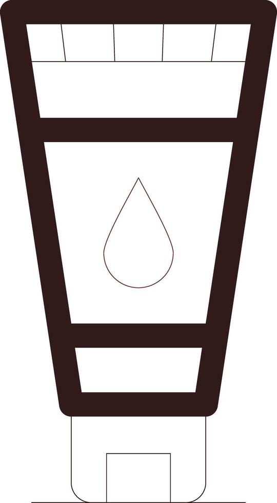 Moisturizer Creative Icon Design vector