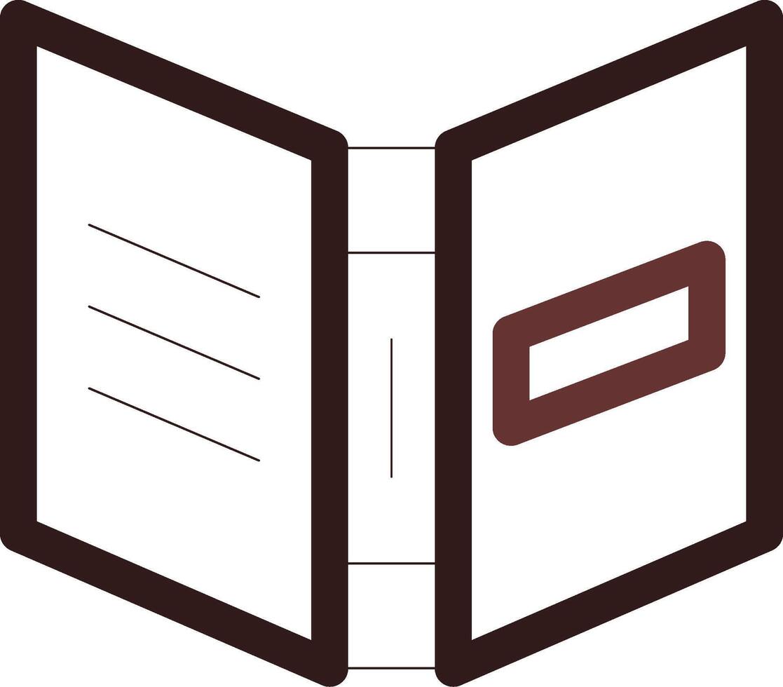 Book Creative Icon Design vector