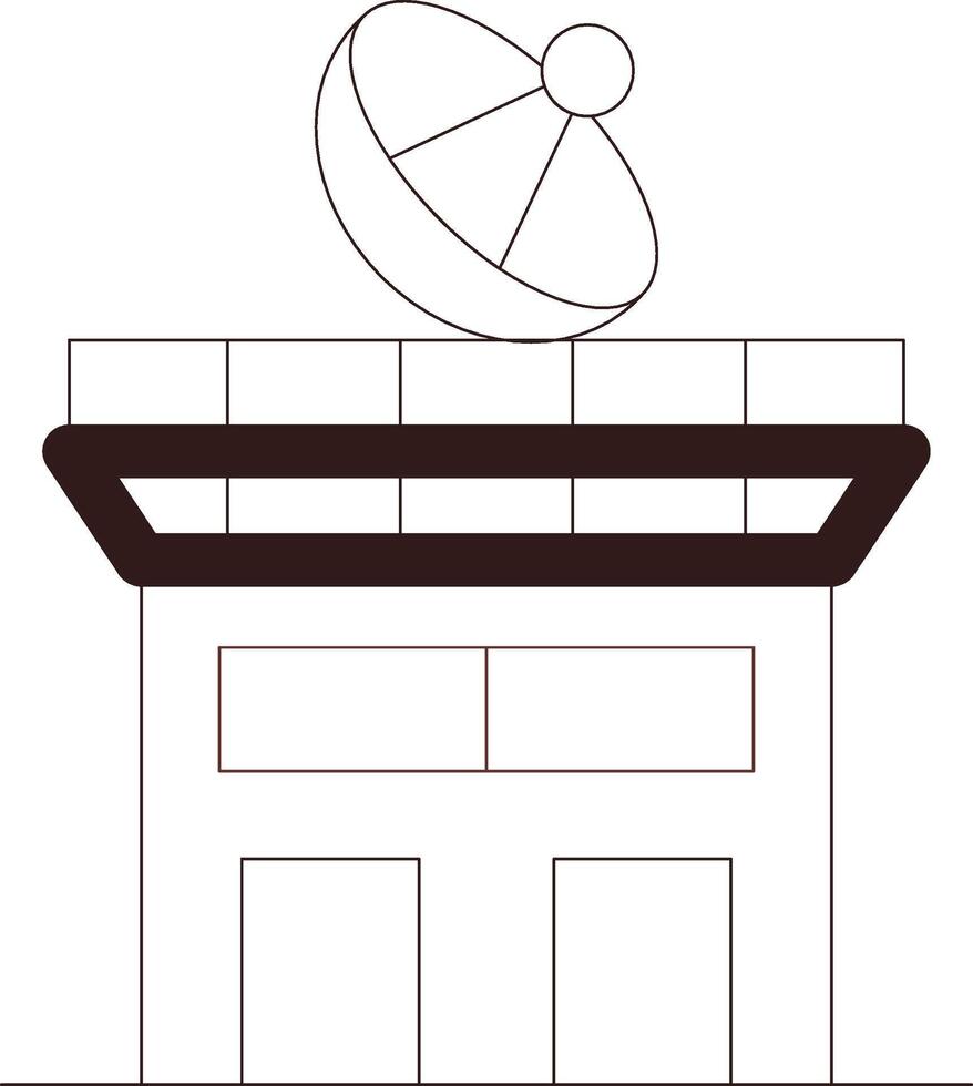 Space Center Creative Icon Design vector