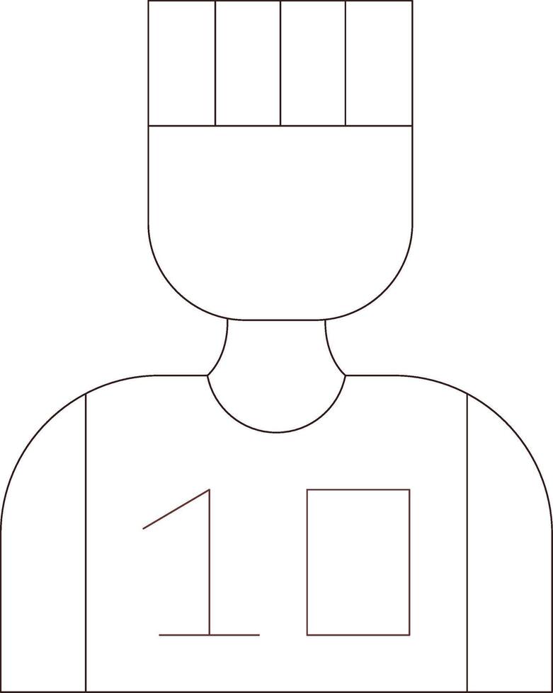 Prisoner Creative Icon Design vector
